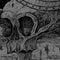 Alchemy Carta Skull Sketch iPad Pro 12.9in (2020) Clear Case